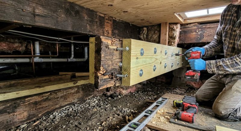 Floor Joists Repair in Wilmington, NC