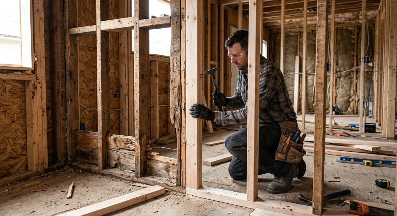 Framing Repair in Kansas City, KS