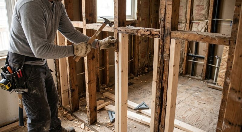 Framing Repair in Wilmington, NC