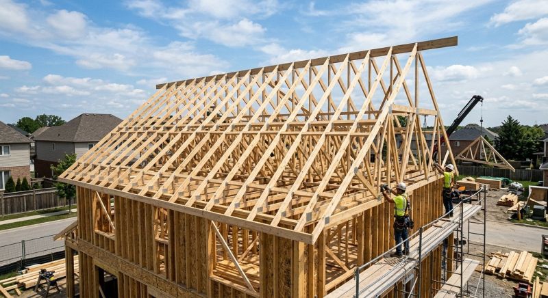 Structural Roof Framing in Kansas City, KS