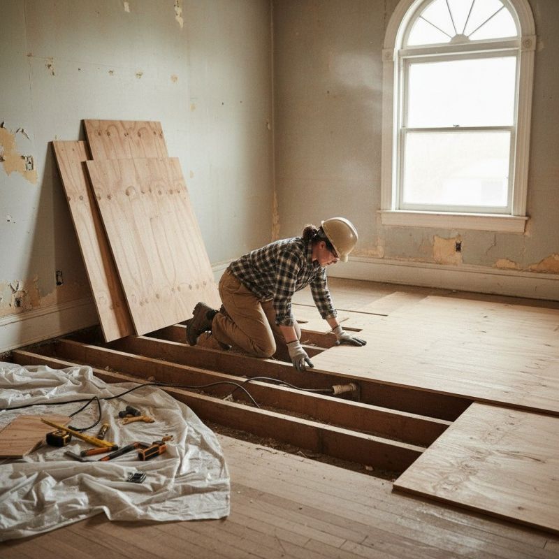 Subfloor Repair in Conroe, TX