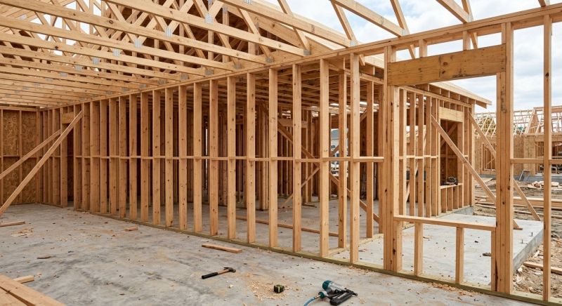 Timber Stud Framing in Wilmington, NC