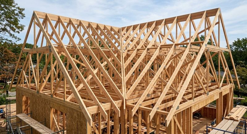 Attic Framing in Kansas City, KS