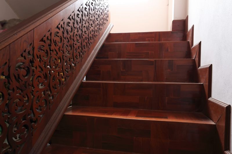 Curved Staircase Installation in Wilmington, NC