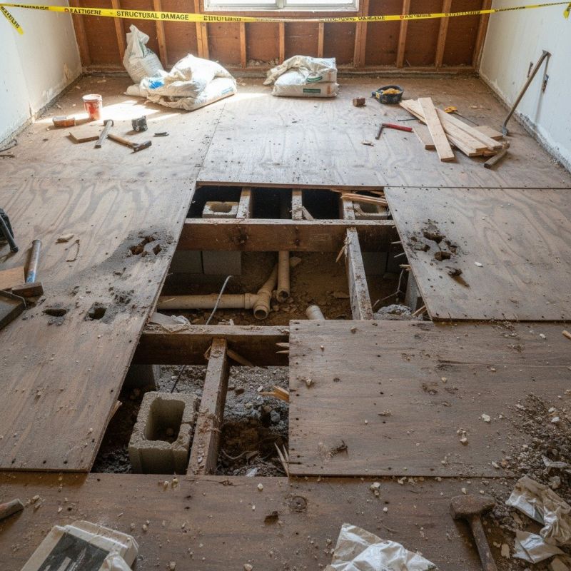 Floor Framing Replacement in Wilmington, NC