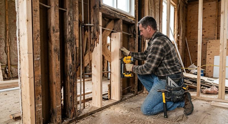Framing Repair in Wilmington, NC