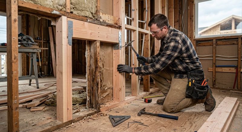 Framing Repair in Wilmington, NC