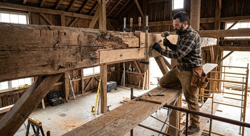 Garage Beam Repair in Kansas City, KS