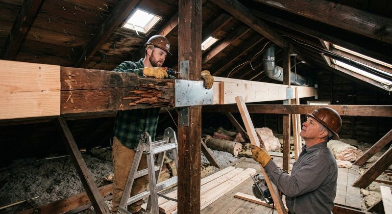 Garage Beam Repair in Kansas City, KS