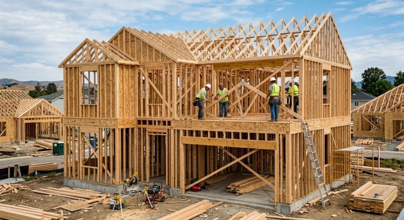Home Framing in Conroe, TX