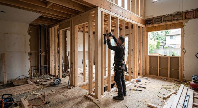 Home Remodeling Framing in Conroe, TX