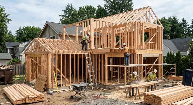 Home Renovation Framing in Kansas City, KS