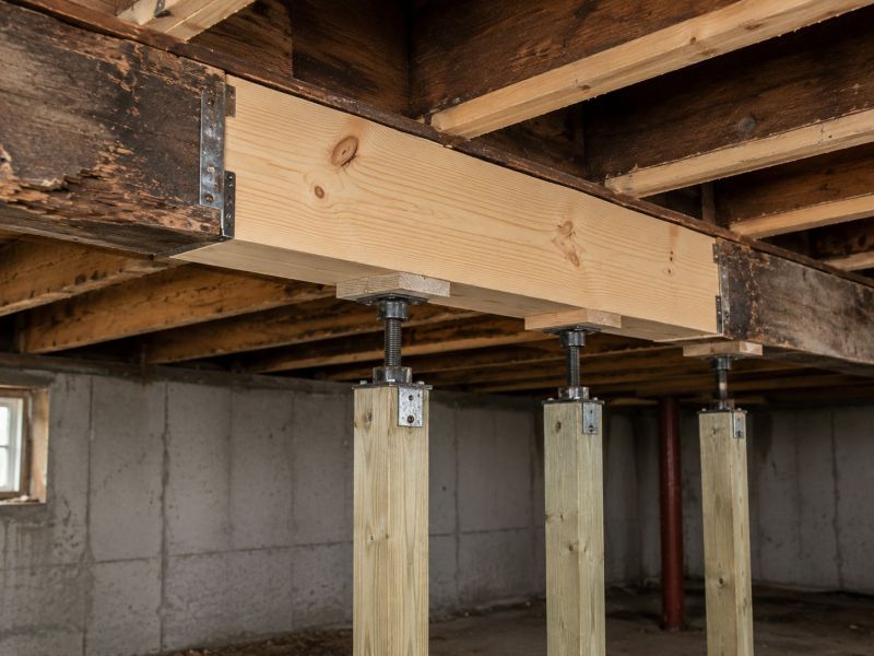 House Beam Repair in Kansas City, KS