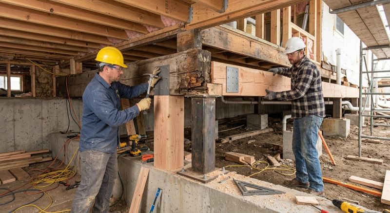 House Beam Replacement in Kansas City, KS