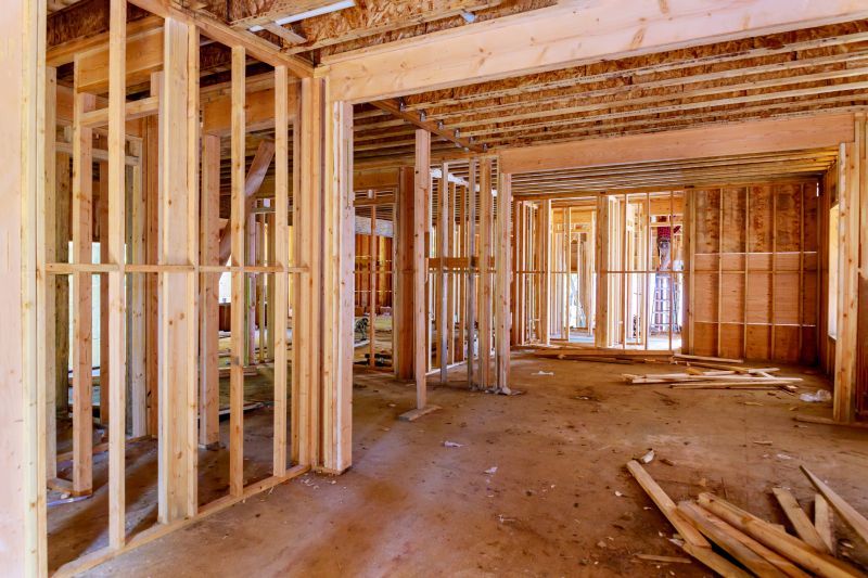 Interior Wall Framing in Conroe, TX