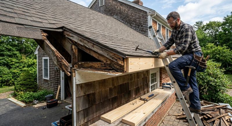 Overhang Repair in Kansas City, KS