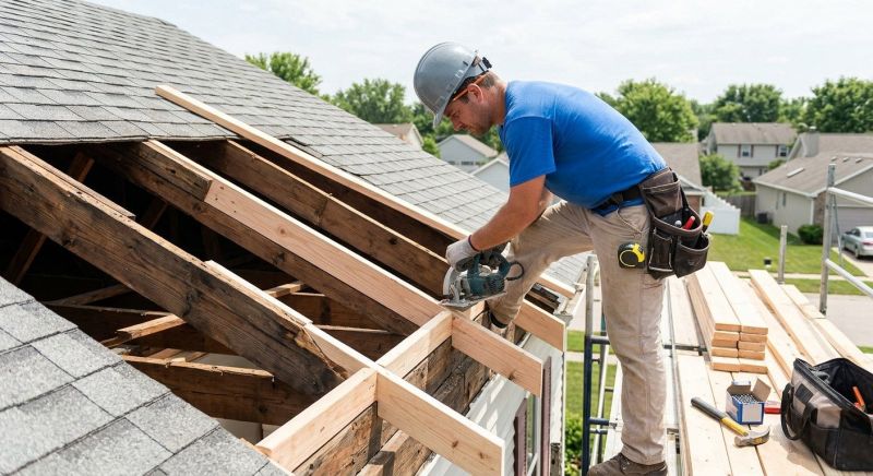 Roof Framing Repair in Wilmington, NC