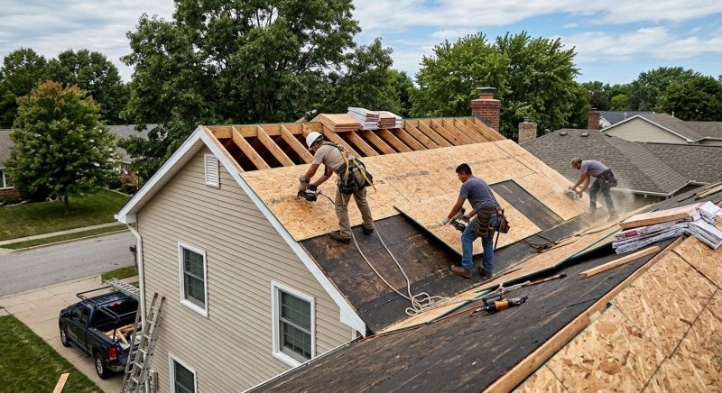 Roof Sheathing Service in Conroe, TX