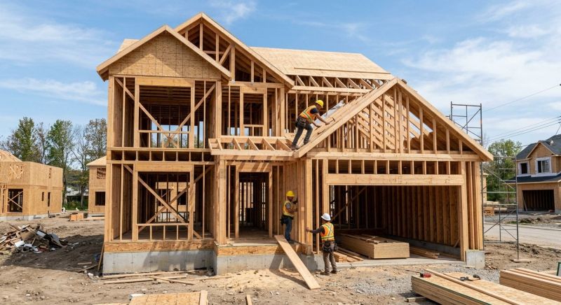 Rough Framing Service in Kansas City, KS