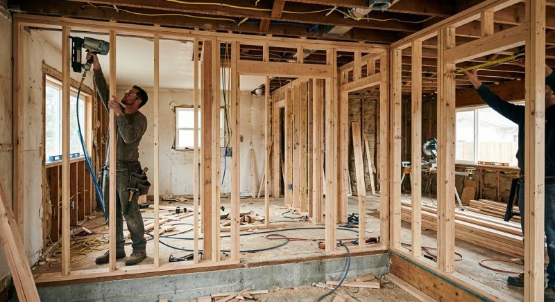 Shop Framing in Kansas City, KS