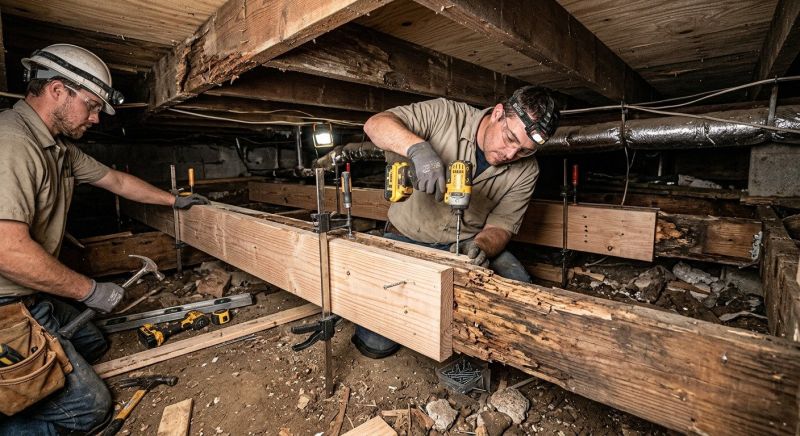 Structural Flooring Repair in Conroe, TX