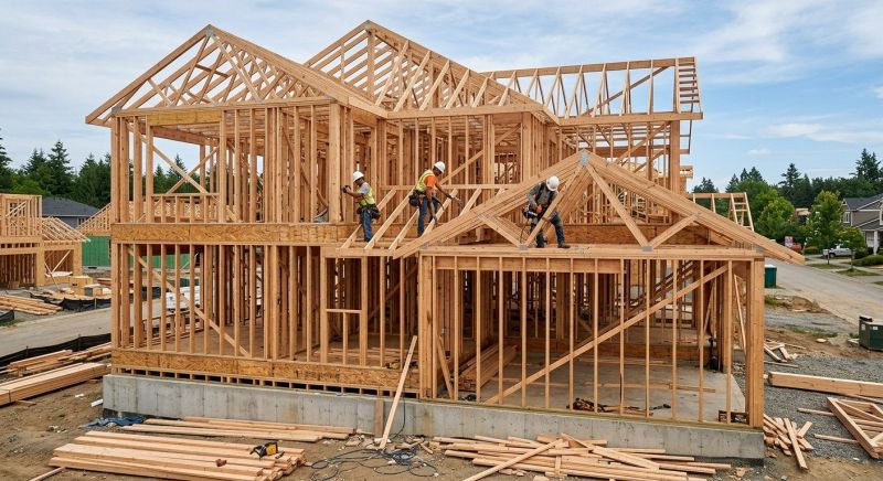 Structure Framing in Conroe, TX