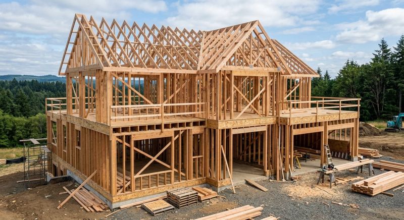 Structure Framing in Kansas City, KS