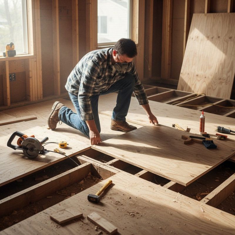 Subfloor Installation in Wilmington, NC