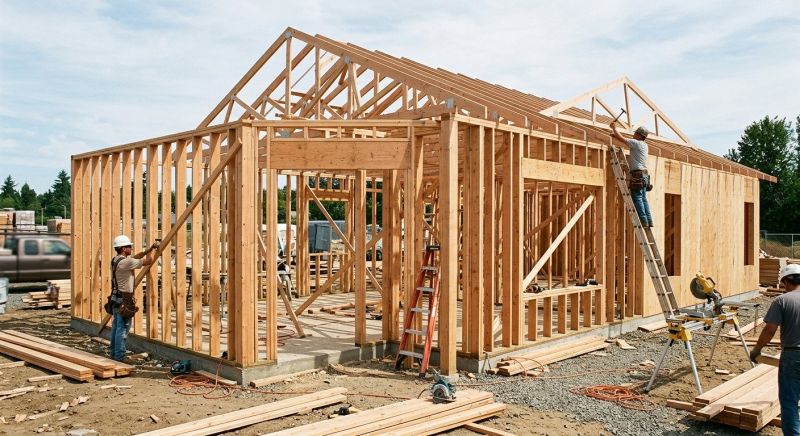 Timber Frame Construction in Conroe, TX