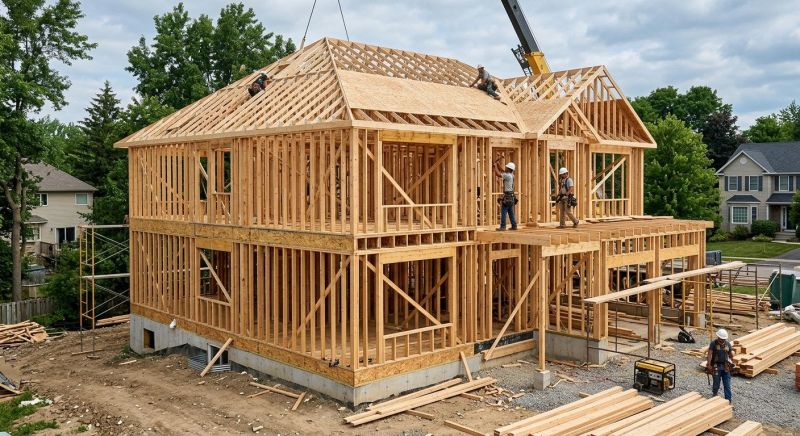 Timber Stud Framing in Kansas City, KS