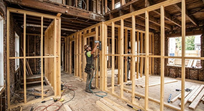 Wood Framing Construction in Conroe, TX