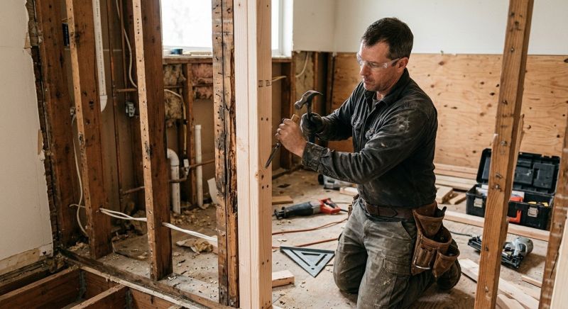Wood Framing Repair in Kansas City, KS